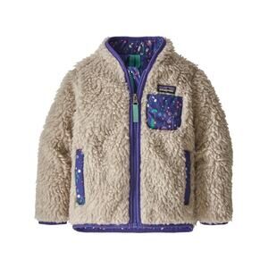 Patagonia Baby Infant 12-18M Retro-X Sherpa Fleece High Pile‎ Lined Jacket EUC